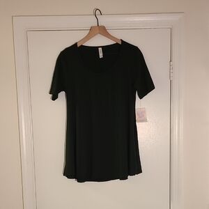 NWT! XXS Short Sleeve Black Women's Top Lularoe